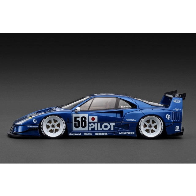 【予約安心出荷】[MDL] 1/18 LB-WORKS 40 Blue Metallic(ブルーメタリック) 完成品 ミニカー(IG3753) ignition model(イグニッションモデル)(2026年4月)