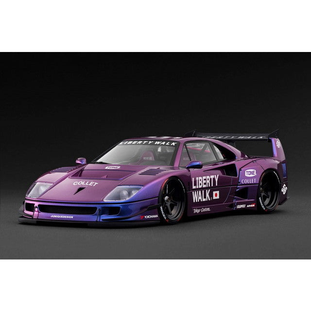 【予約安心出荷】[MDL] 1/18 LB-WORKS 40 Purple Metallic(パープルメタリック) 完成品 ミニカー(IG3790) ignition model(イグニッションモデル)(2026年4月)