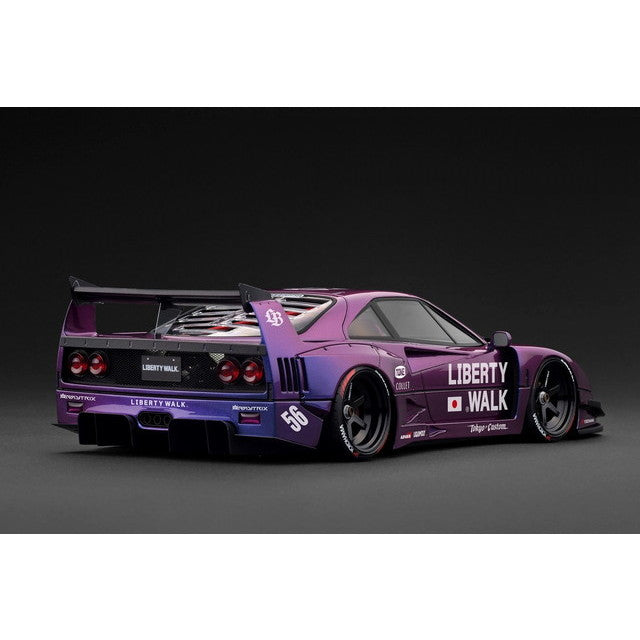 【予約安心出荷】[MDL] 1/18 LB-WORKS 40 Purple Metallic(パープルメタリック) 完成品 ミニカー(IG3790) ignition model(イグニッションモデル)(2026年4月)