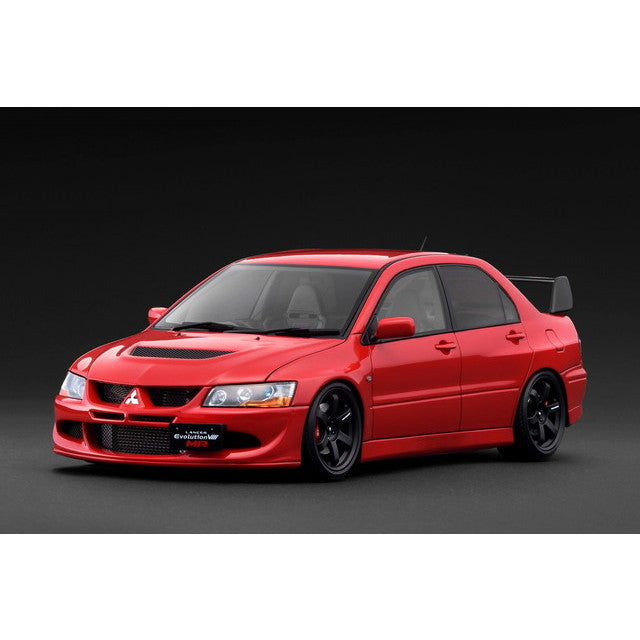【予約安心出荷】[MDL] 1/18 Mitsubishi Lancer EvolutionVIII(ランサーエボリューションVIII) MR(CT9A) Red(レッド) 完成品 ミニカー(IG3833) ignition model(イグニッションモデル)(2026年2月)