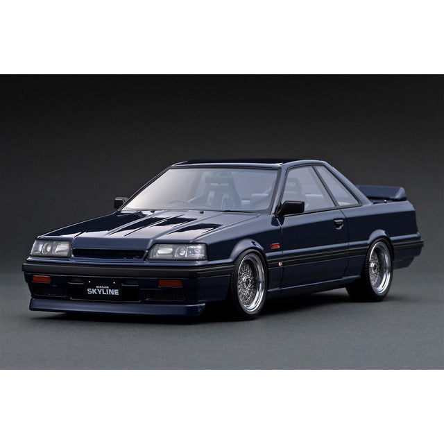 【予約安心出荷】[MDL] 1/18 Nissan Skyline(スカイライン) GTS-R(R31) Blue Black(ブルーブラック) 完成品 ミニカー(IG4008) ignition model(イグニッションモデル)(2026年5月)