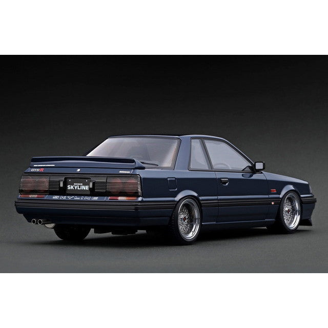 【予約安心出荷】[MDL] 1/18 Nissan Skyline(スカイライン) GTS-R(R31) Blue Black(ブルーブラック) 完成品 ミニカー(IG4008) ignition model(イグニッションモデル)(2026年5月)