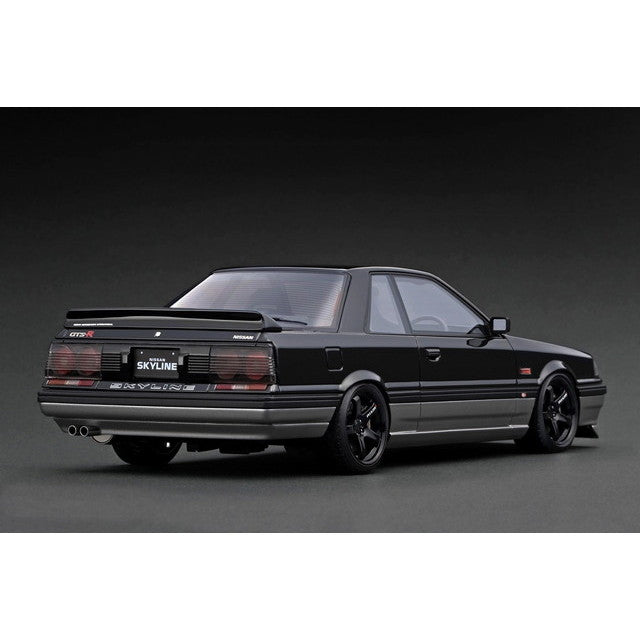 【予約安心出荷】[MDL] 1/18 Nissan Skyline(スカイライン) GTS-R(R31) Black/Silver(ブラック/シルバー) 完成品 ミニカー(IG4010) ignition model(イグニッションモデル)(2026年5月)