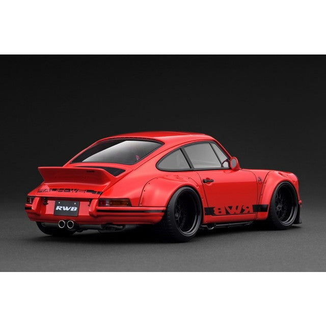 【新品】【お取り寄せ】[MDL] 1/18 RWB Backdate Red(レッド) 完成品 ミニカー(IG3874) ignition model(イグニッションモデル)(20260228)