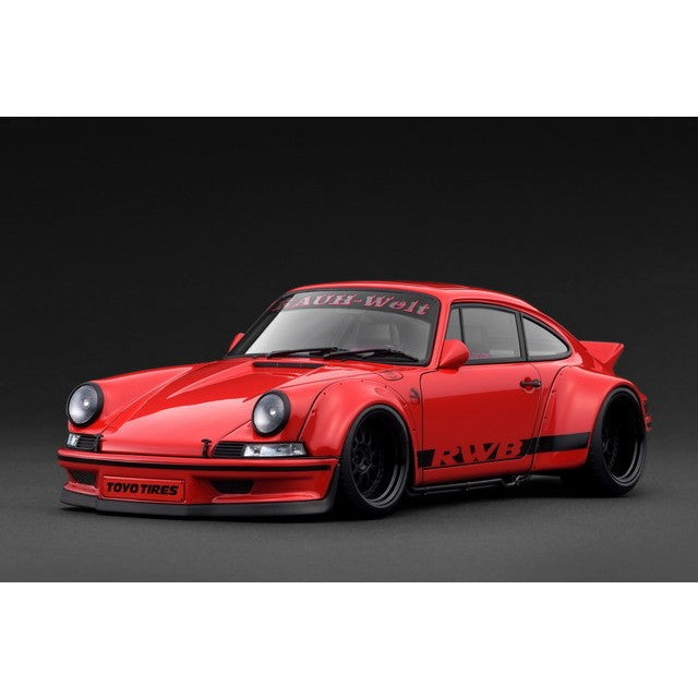 【新品】【お取り寄せ】[MDL] 1/18 RWB Backdate Red(レッド) 完成品 ミニカー(IG3874) ignition model(イグニッションモデル)(20260228)