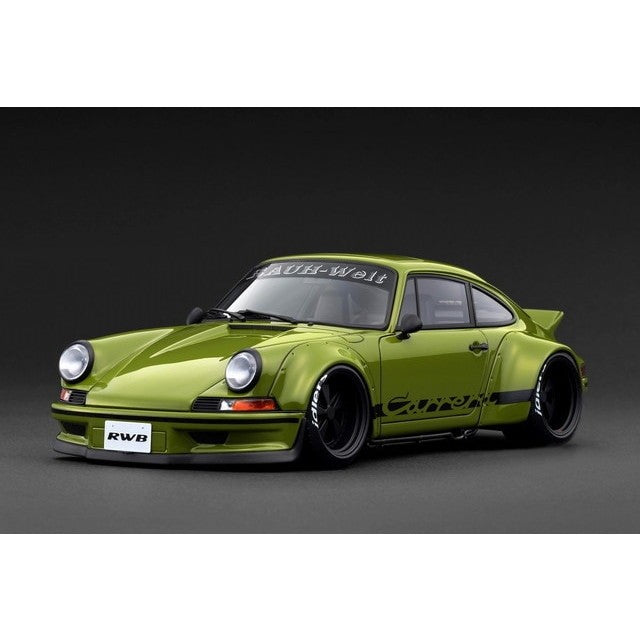【新品】【お取り寄せ】[MDL] 1/18 RWB Backdate Green(グリーン) 完成品 ミニカー(IG3875) ignition model(イグニッションモデル)(20260228)