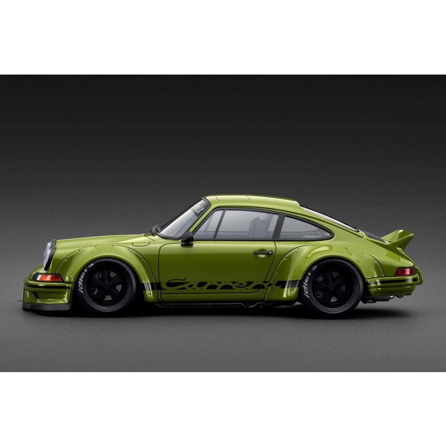 【新品】【お取り寄せ】[MDL] 1/18 RWB Backdate Green(グリーン) 完成品 ミニカー(IG3875) ignition model(イグニッションモデル)(20260228)