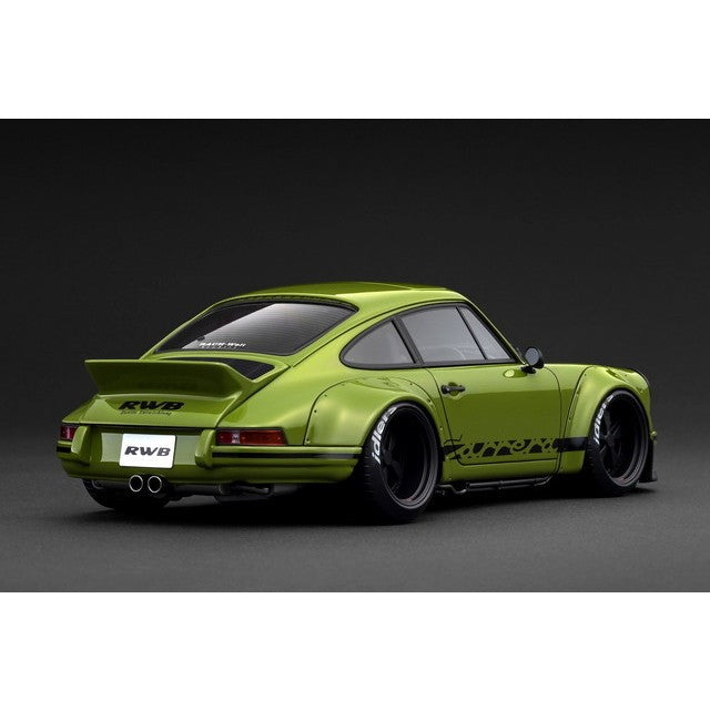【新品】【お取り寄せ】[MDL] 1/18 RWB Backdate Green(グリーン) 完成品 ミニカー(IG3875) ignition model(イグニッションモデル)(20260228)