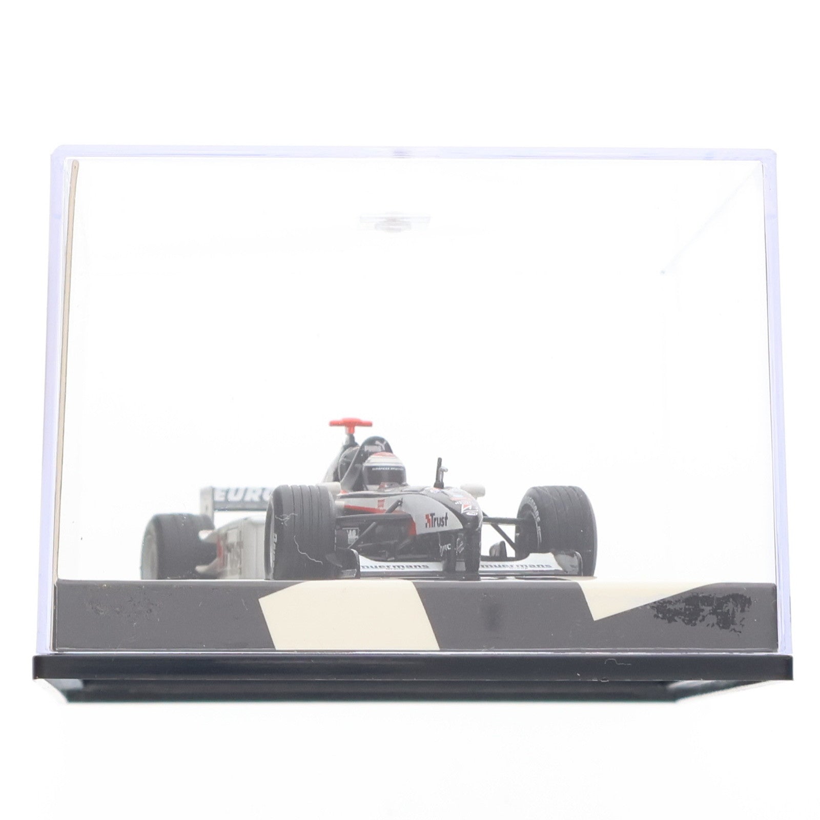【中古即納】[MDL] 1/43 Minardi(ミナルディ) F1X2 THUNDER AT THE ROCK ROCKINGHAM 2003 Trust(ブラック×ホワイト) 完成品 ミニカー(400030299) MINICHAMPS(ミニチャンプス)(20060220)
