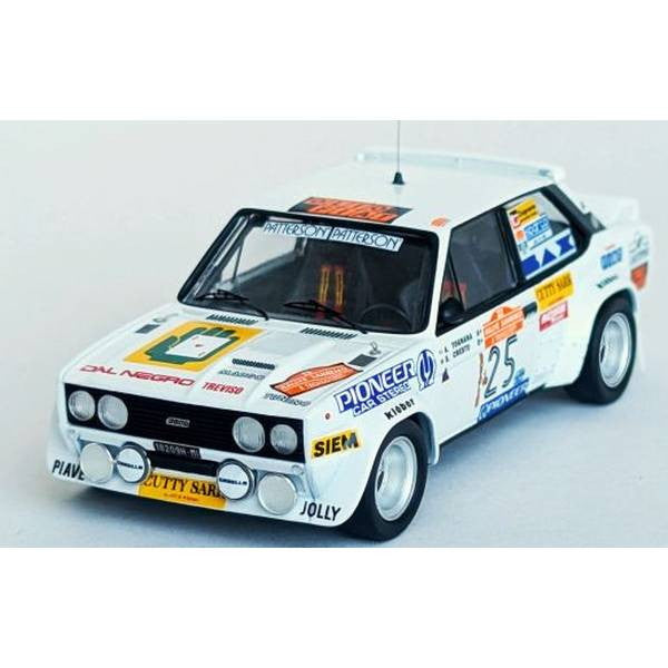 【予約安心出荷】[MDL] 1/43 フィアット 131 アバルト 1980年 サンレモラリー #25 Tonino Tognana/Sergio Cresto 完成品 ミニカー(RRit18) Trofeu(トロフュー)(2025年11月)
