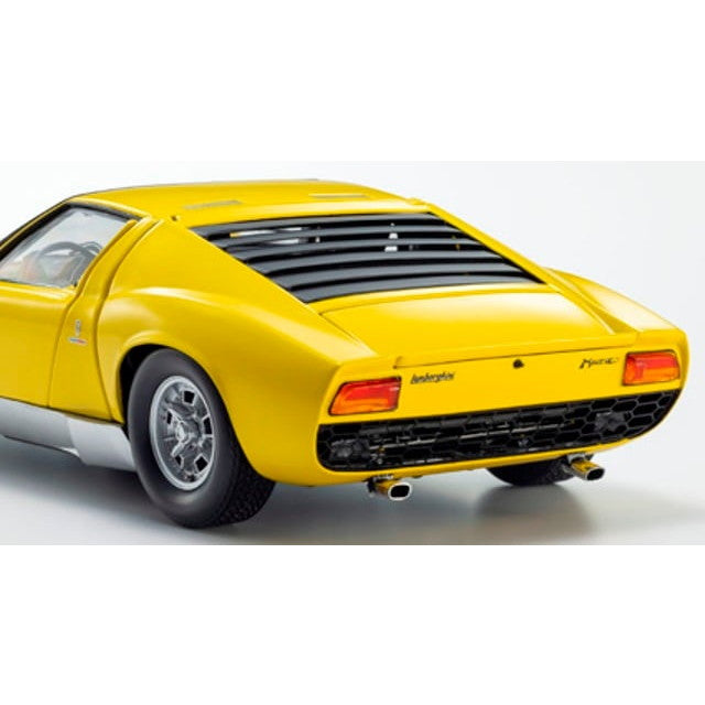 【予約安心出荷】[MDL] 1/18 ランボルギーニ ミウラ P400 (イエロー) 完成品 ミニカー(KS08314Y) 京商(2025年10月)