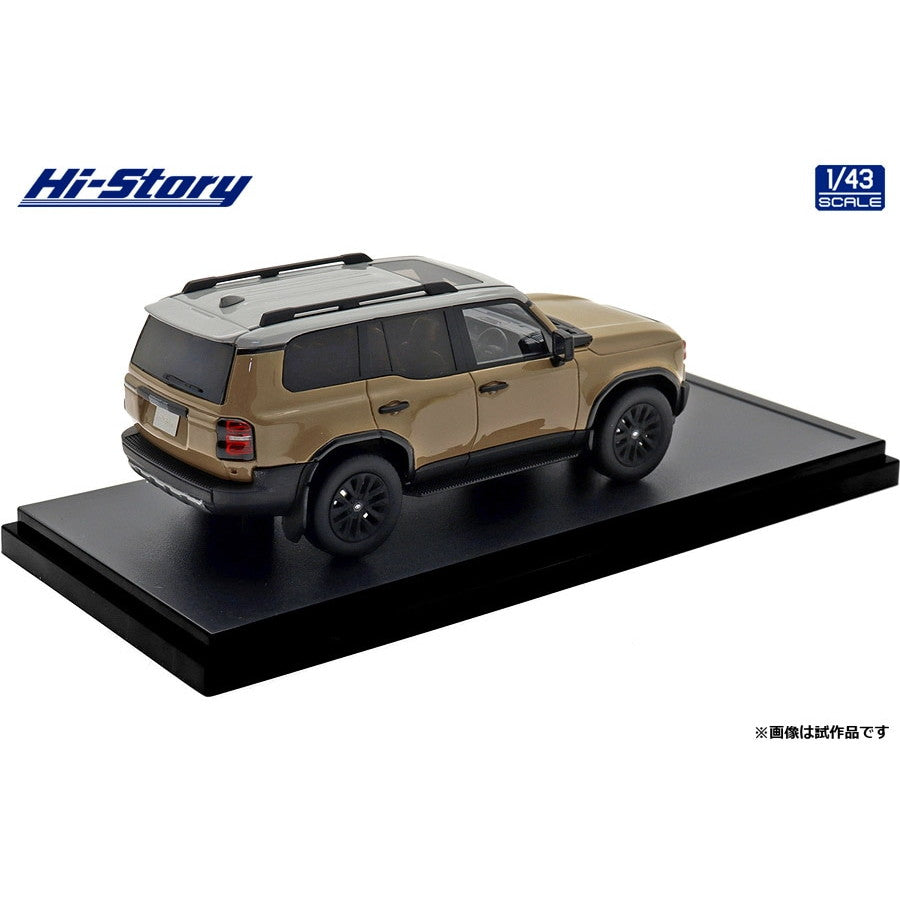 【予約安心出荷】[MDL] ハイストーリーシリーズ 1/43 Toyota LANDCRUISER 250 ZX First Edition(2024) サンド×ライトグレー 完成品 ミニカー(HS510BG) ハイストーリー(2025年11月)