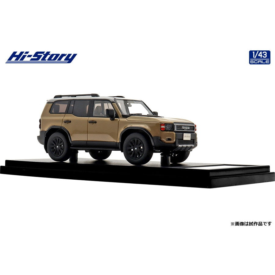 【予約安心出荷】[MDL] ハイストーリーシリーズ 1/43 Toyota LANDCRUISER 250 ZX First Edition(2024) サンド×ライトグレー 完成品 ミニカー(HS510BG) ハイストーリー(2025年11月)