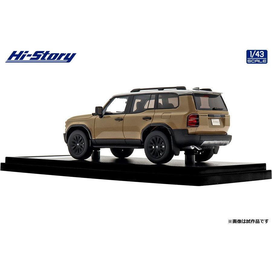 【予約安心出荷】[MDL] ハイストーリーシリーズ 1/43 Toyota LANDCRUISER 250 ZX First Edition(2024) サンド×ライトグレー 完成品 ミニカー(HS510BG) ハイストーリー(2025年11月)