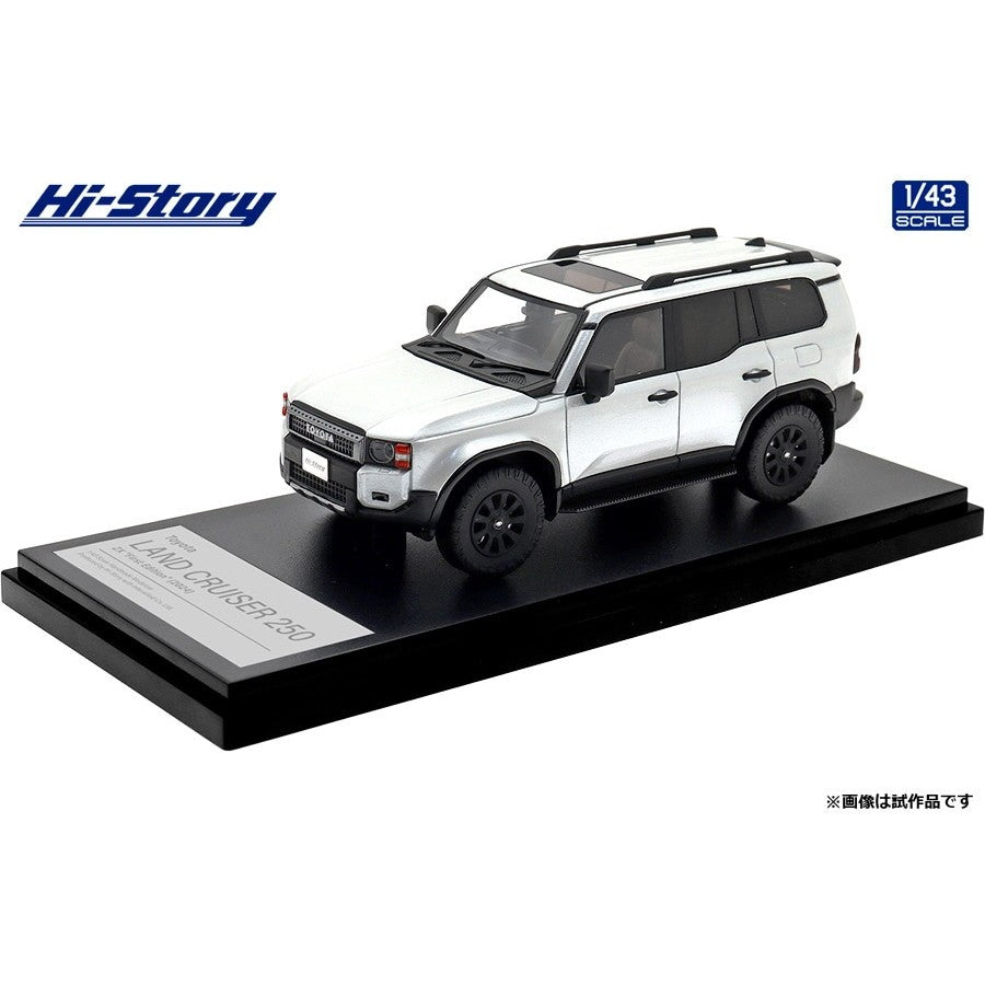 【新品】【お取り寄せ】[MDL] ハイストーリーシリーズ 1/43 Toyota LANDCRUISER 250 ZX First Edition(2024) プラチナホワイトパールマイカ 完成品 ミニカー(HS510WH) ハイストーリー(20251130)