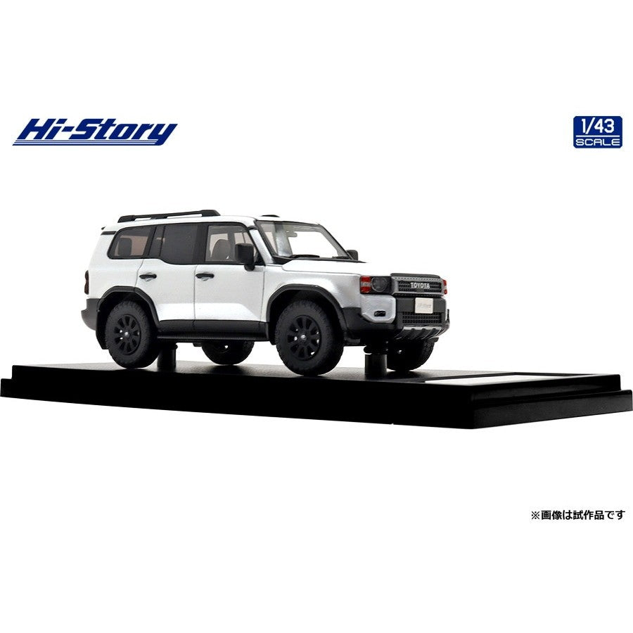 【新品】【お取り寄せ】[MDL] ハイストーリーシリーズ 1/43 Toyota LANDCRUISER 250 ZX First Edition(2024) プラチナホワイトパールマイカ 完成品 ミニカー(HS510WH) ハイストーリー(20251130)