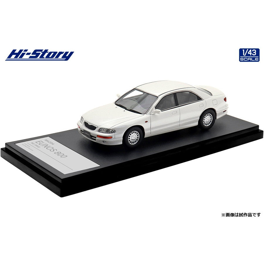 【予約安心出荷】[MDL] ハイストーリーシリーズ 1/43 MAZDA EUNOS 800 MC(1993) ガーデニアホワイトマイカ 完成品 ミニカー(HS521WH) ハイストーリー(2025年11月)