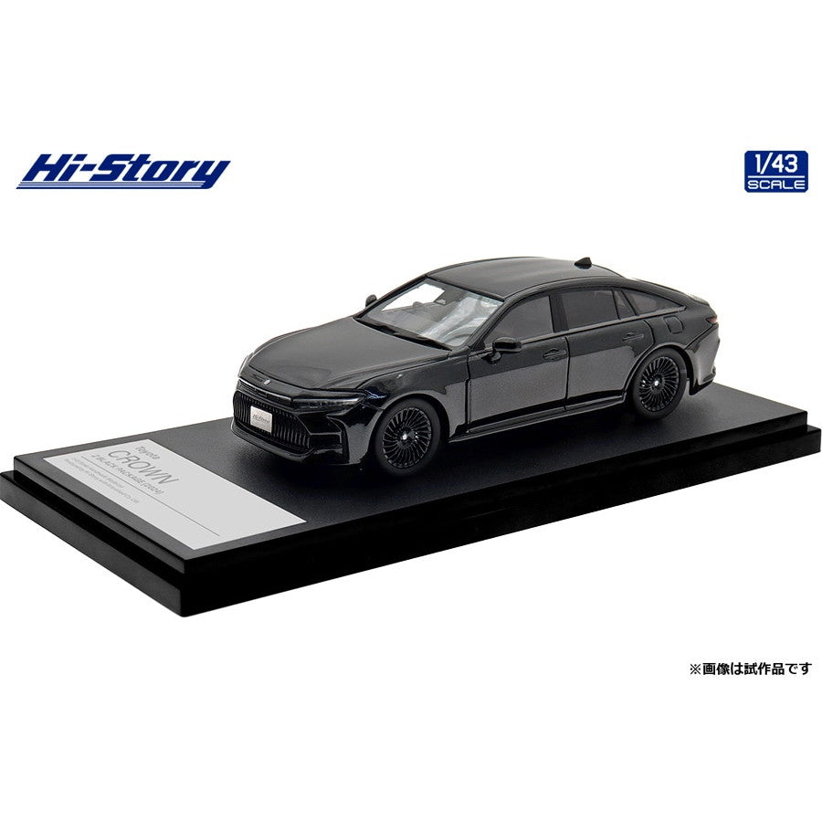 【予約安心出荷】[MDL] ハイストーリーシリーズ 1/43 Toyota CROWN Z BLACK PACKAGE(2024) プレシャスブラックパール 完成品 ミニカー(HS525BK) ハイストーリー(2025年11月)