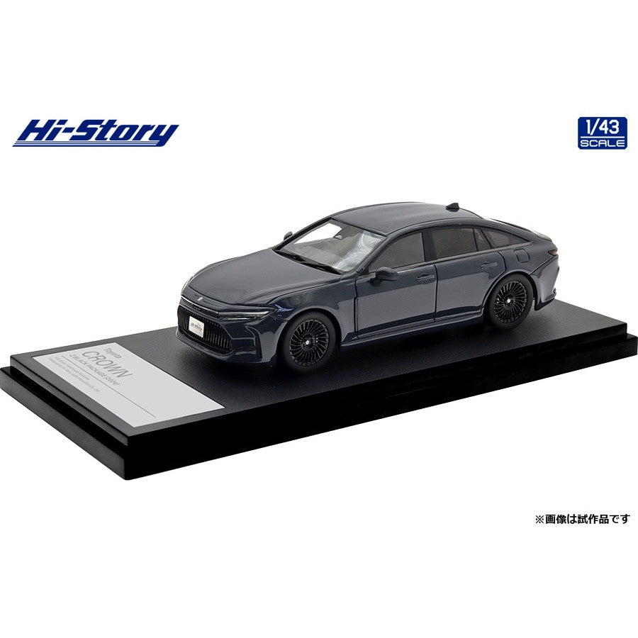 【予約安心出荷】[MDL] ハイストーリーシリーズ 1/43 Toyota CROWN Z BLACK PACKAGE(2024) マッシブグレー 完成品 ミニカー(HS525GY) ハイストーリー(2025年11月)