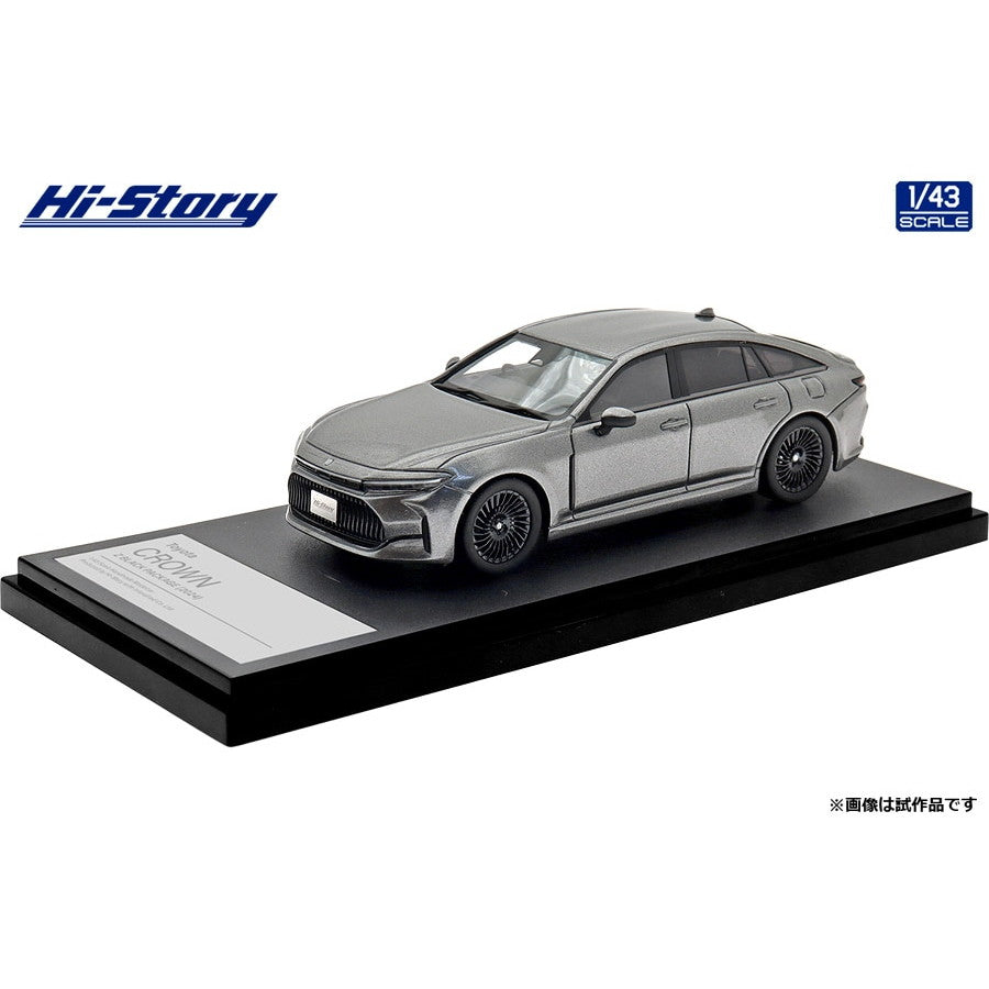 【予約安心出荷】[MDL] ハイストーリーシリーズ 1/43 Toyota CROWN Z BLACK PACKAGE(2024) プレシャスメタル 完成品 ミニカー(HS525SL) ハイストーリー(2025年11月)