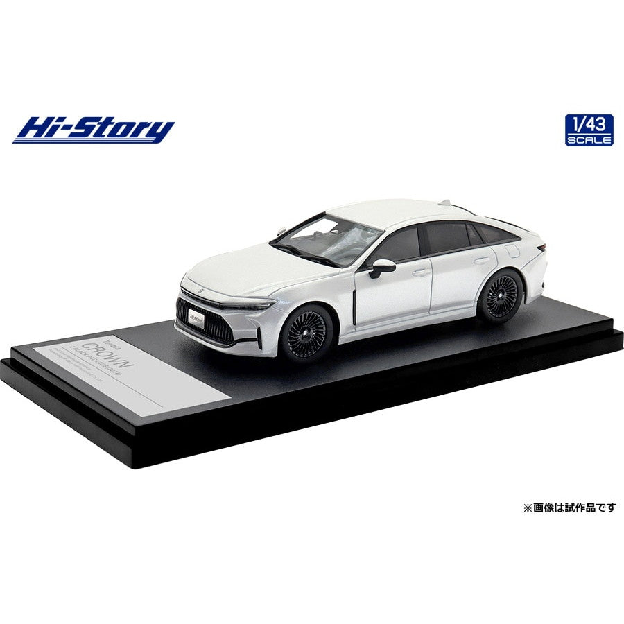 【予約安心出荷】[MDL] ハイストーリーシリーズ 1/43 Toyota CROWN Z BLACK PACKAGE(2024) プレシャスホワイトパール 完成品 ミニカー(HS525WH) ハイストーリー(2025年11月)