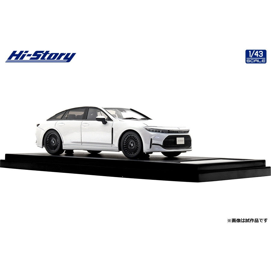 【予約安心出荷】[MDL] ハイストーリーシリーズ 1/43 Toyota CROWN Z BLACK PACKAGE(2024) プレシャスホワイトパール 完成品 ミニカー(HS525WH) ハイストーリー(2025年11月)
