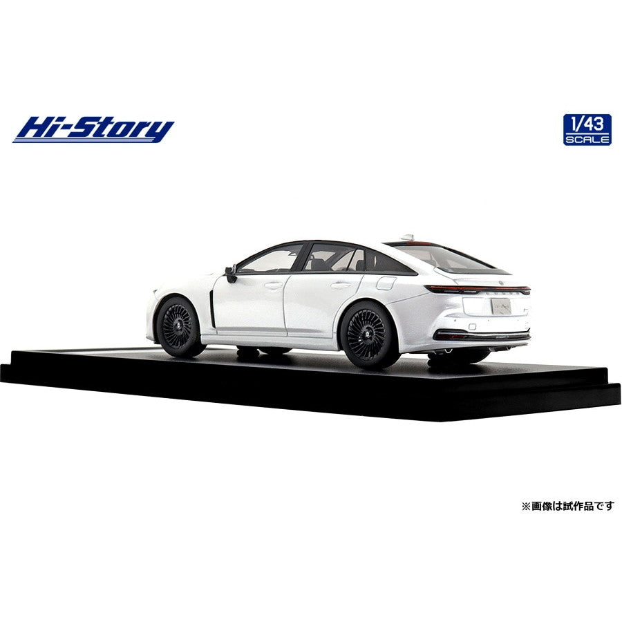 【予約安心出荷】[MDL] ハイストーリーシリーズ 1/43 Toyota CROWN Z BLACK PACKAGE(2024) プレシャスホワイトパール 完成品 ミニカー(HS525WH) ハイストーリー(2025年11月)