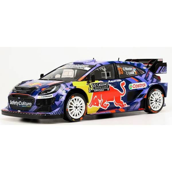 【予約安心出荷】[MDL] 1/18 フォード プーマ Rallly1(ラリー1) 2025年 ラリーモンテカルロ #13 G.Munster/L.Louka 完成品 ミニカー(18RMC231B) IXO Models(イクソモデルス)(2025年11月)