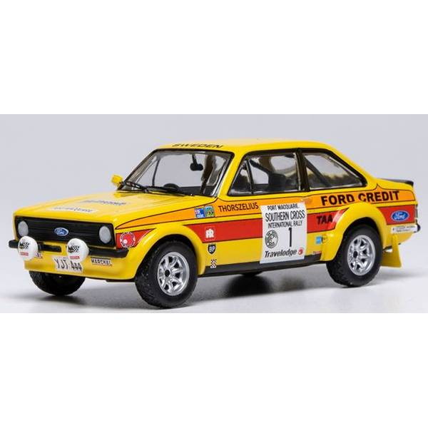 【予約安心出荷】[MDL] 1/43 フォード エスコート RS1800 1979年 サザンクロスラリー #1 B.Waldegard/H.Thorszelius 完成品 ミニカー(RAC447) IXO Models(イクソモデルス)(2025年11月)