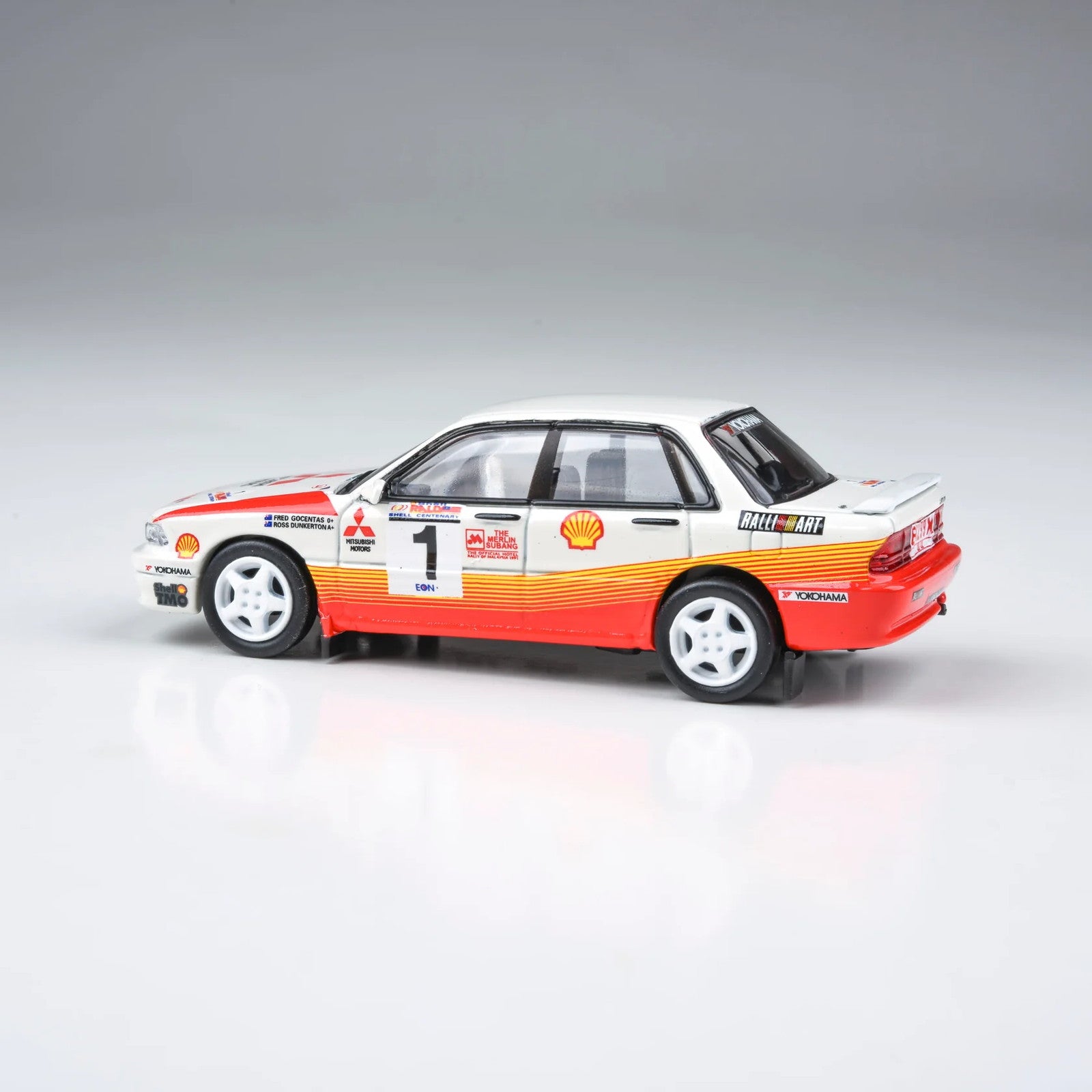 【予約安心出荷】[MDL] PARA64 1/64 三菱 ギャラン VR-4 1991年 APRC ラリーマレーシア #1 LHD 完成品 ミニカー(PA65111) PARAGON(パラゴン)(2025年11月)