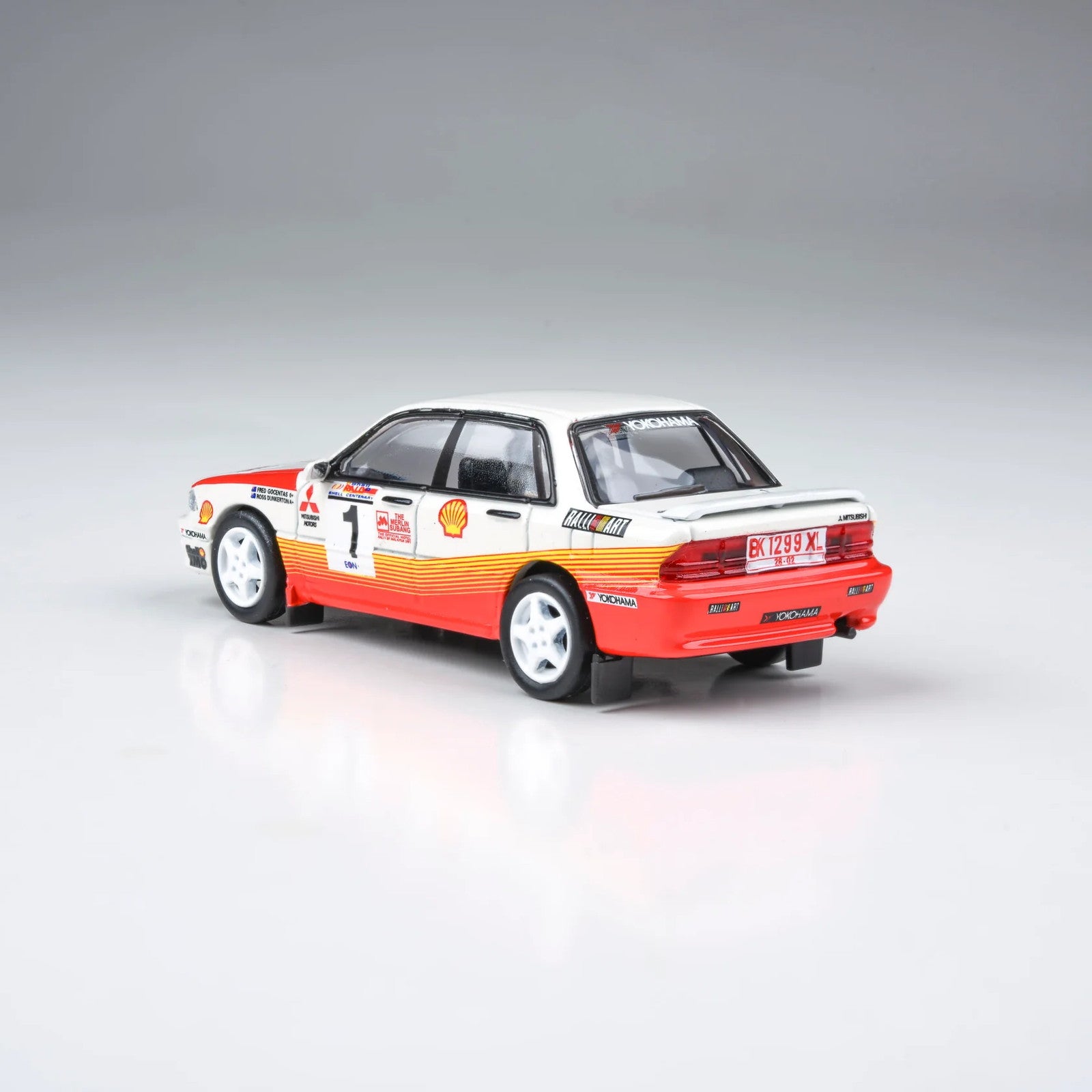 【予約安心出荷】[MDL] PARA64 1/64 三菱 ギャラン VR-4 1991年 APRC ラリーマレーシア #1 LHD 完成品 ミニカー(PA65111) PARAGON(パラゴン)(2025年11月)