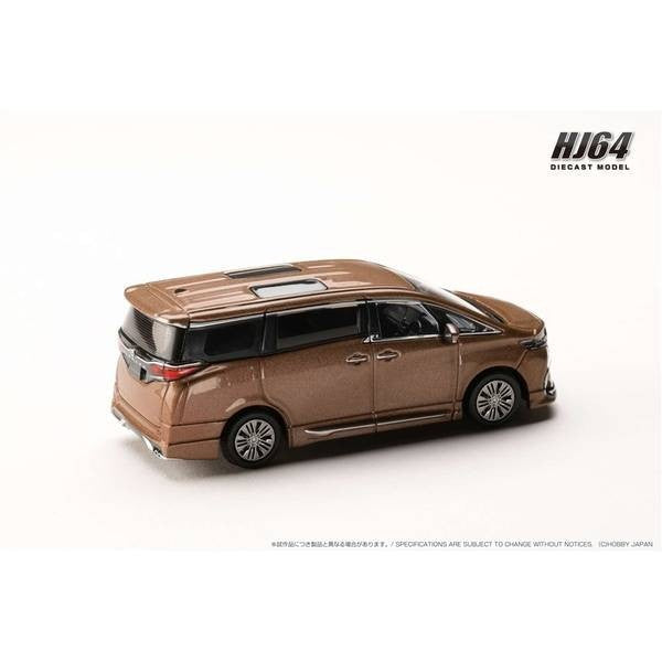 【新品】【お取り寄せ】[MDL] 1/64 トヨタ アルファード Z(H40W)/純正オプション プレシャス レオ ブロンド 完成品 ミニカー(HJ642078CG) ホビージャパン(20251231)