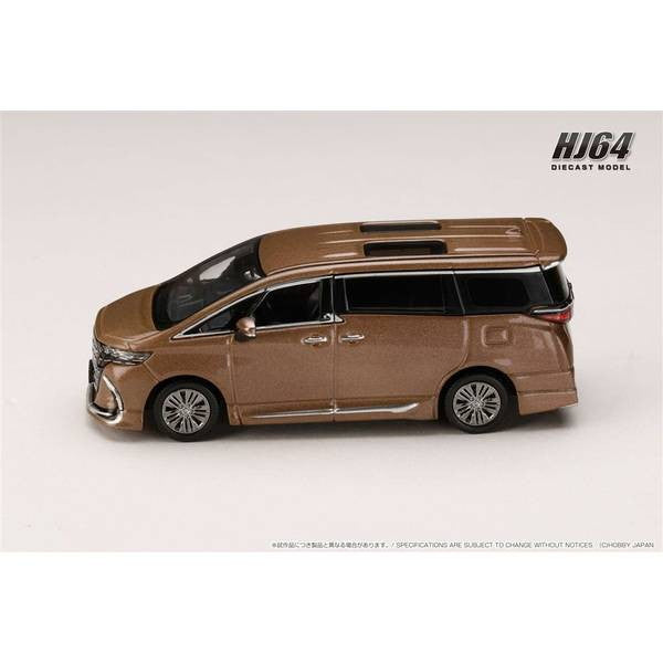 【予約安心出荷】[MDL] 1/64 トヨタ アルファード Z(H40W)/純正オプション プレシャス レオ ブロンド 完成品 ミニカー(HJ642078CG) ホビージャパン(2025年12月)