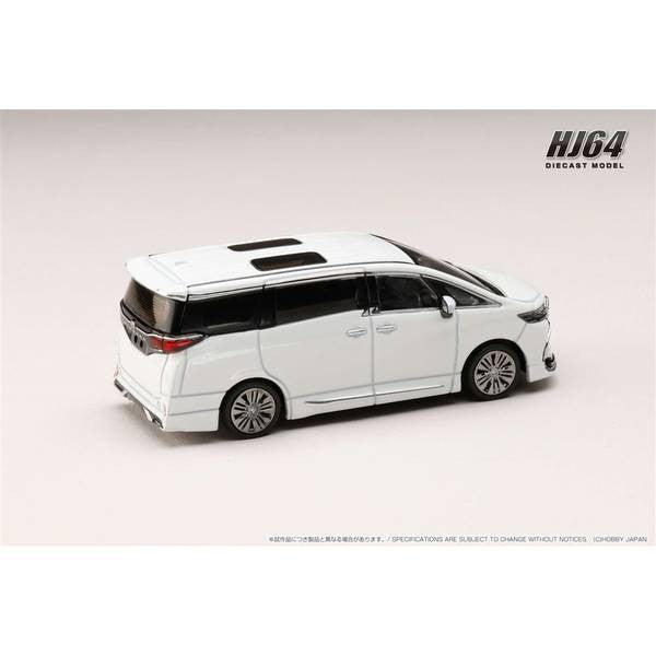 【予約安心出荷】[MDL] 1/64 トヨタ アルファード Z(H40W)/純正オプション プラチナ ホワイト パール マイカ 完成品 ミニカー(HJ642078CW) ホビージャパン(2025年12月)