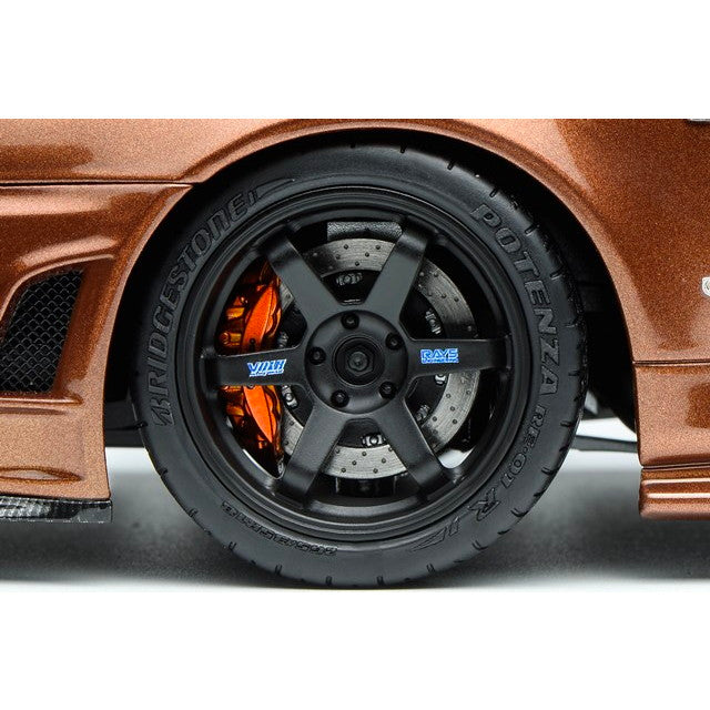 【新品即納】[MDL] 1/18 Nissan Skyline(スカイライン) GT-R (R34) CUSTOMIZED VERSION Metal Bronze(メタルブロンズ) 完成品 ミニカー(M83414) MOTORHELIX(モーターヘリックス)(20251021)