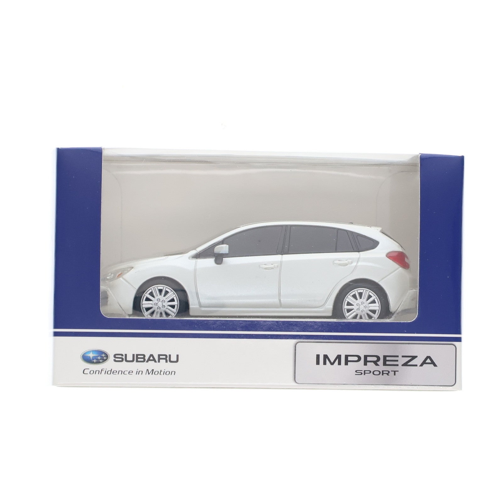 【中古即納】[MDL] 1/40 スバル インプレッサ スポーツ(ホワイト) プルバックカー スバル来店者配布品 完成品 ミニカー 三山(19991231)