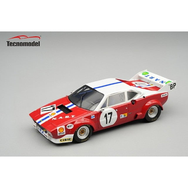 【予約安心出荷】[MDL] 1/43 フェラーリ 308 GTB4 LM ル・マン24時間 1975 #17 Gagliardi/Cluxton 完成品 ミニカー(TM43-30B) Tecnomodel(テクノモデル)(2026年4月)