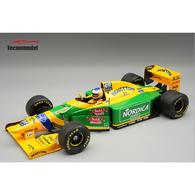 【予約安心出荷】[MDL] 1/18 ベネトン B193B バルセロナ テスト 1993 Michele Alboreto ドライバーフィギュア付き 完成品 ミニカー(TMD18-465A) Tecnomodel(テクノモデル)(2026年4月)