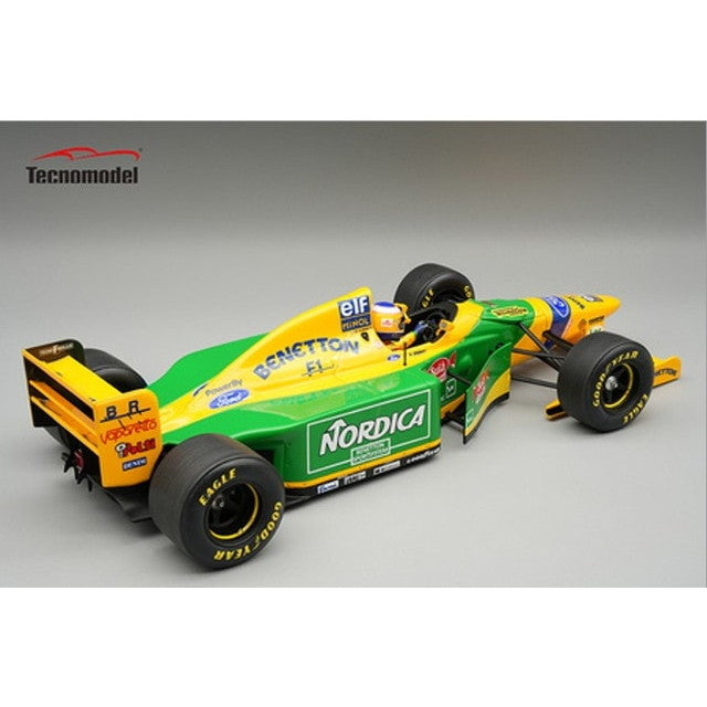 【予約安心出荷】[MDL] 1/18 ベネトン B193B バルセロナ テスト 1993 Michele Alboreto ドライバーフィギュア付き 完成品 ミニカー(TMD18-465A) Tecnomodel(テクノモデル)(2026年4月)