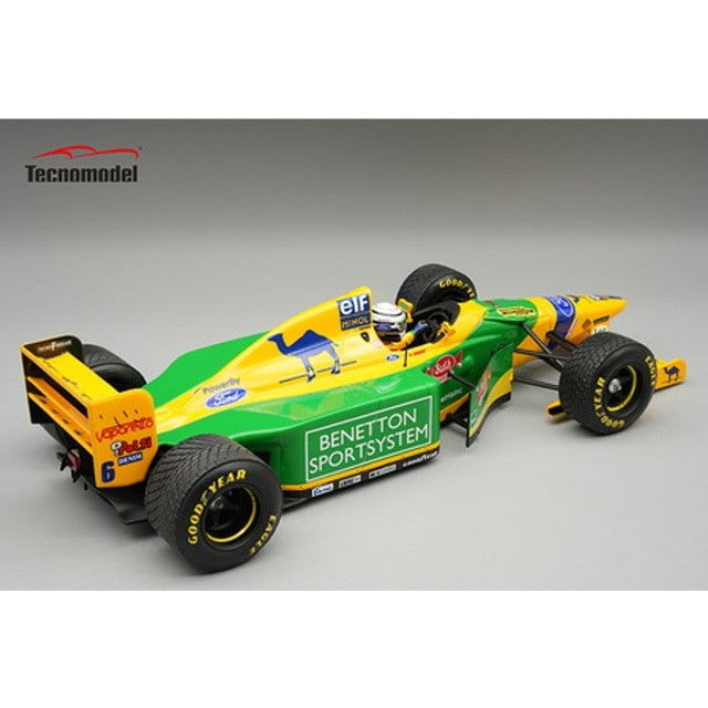 【予約安心出荷】[MDL] 1/18 ベネトン B193B イギリスGP 1993 Riccardo Patrese レインタイヤ車 ドライバーフィギュア付き 完成品 ミニカー(TMD18-465C) Tecnomodel(テクノモデル)(2026年4月)