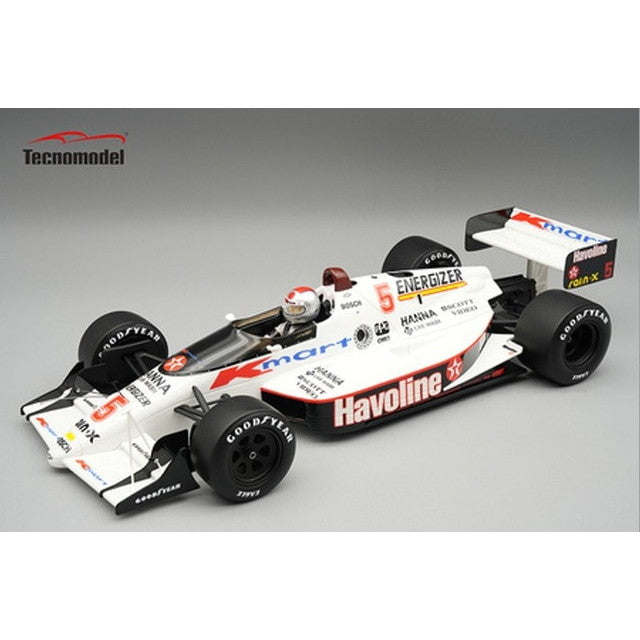 【予約安心出荷】[MDL] 1/18 ローラ T89 Formula Indy 1989 Mario Andretti ドライバーフィギュア付き 完成品 ミニカー(TMD18-428B) Tecnomodel(テクノモデル)(2026年4月)