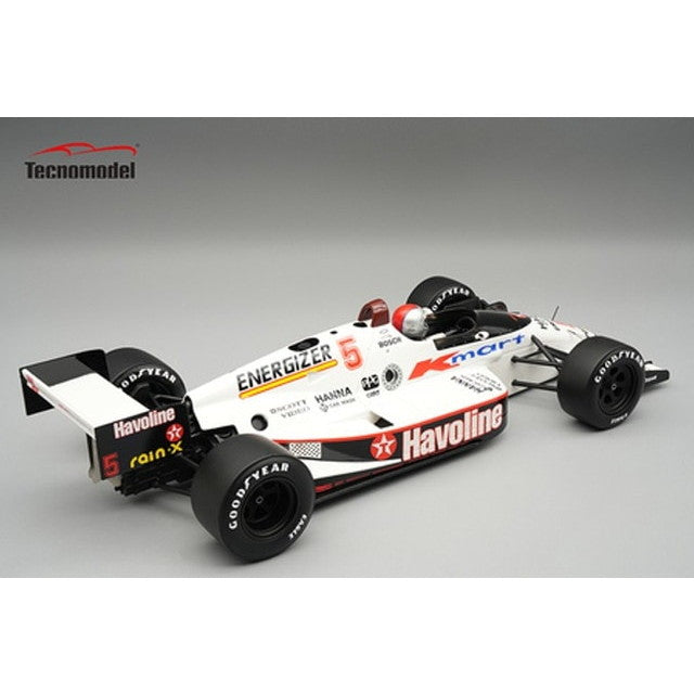 【予約安心出荷】[MDL] 1/18 ローラ T89 Formula Indy 1989 Mario Andretti ドライバーフィギュア付き 完成品 ミニカー(TMD18-428B) Tecnomodel(テクノモデル)(2026年4月)