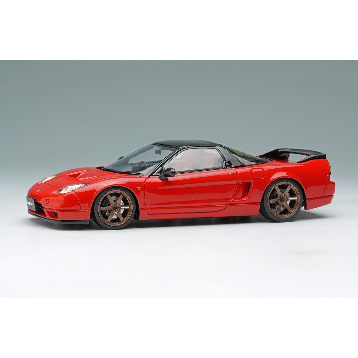【予約安心出荷】[MDL] 1/43 Honda NSX-R(NA2) 2002(TE37 Wheel) ニューフォーミュラレッド 完成品 ミニカー(EM825B) EIDOLON(アイドロン)(2026年3月)