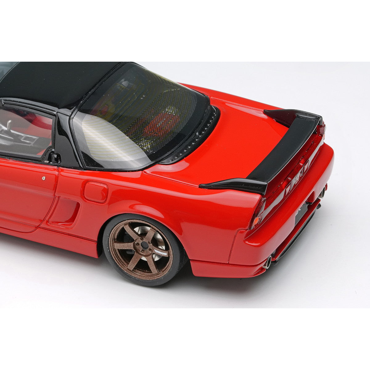 【予約安心出荷】[MDL] 1/43 Honda NSX-R(NA2) 2002(TE37 Wheel) ニューフォーミュラレッド 完成品 ミニカー(EM825B) EIDOLON(アイドロン)(2026年3月)