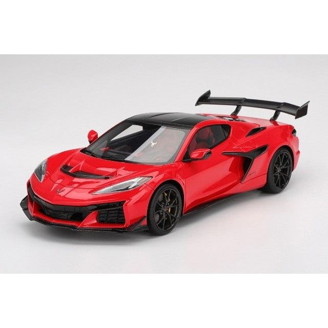 【予約安心出荷】[MDL] TOP SPEEDシリーズ 1/18 シボレー コルベット ZR1 Torch Red 完成品 ミニカー(TS0647) TSM(トゥルースケールミニチュアズ)(2026年1月)