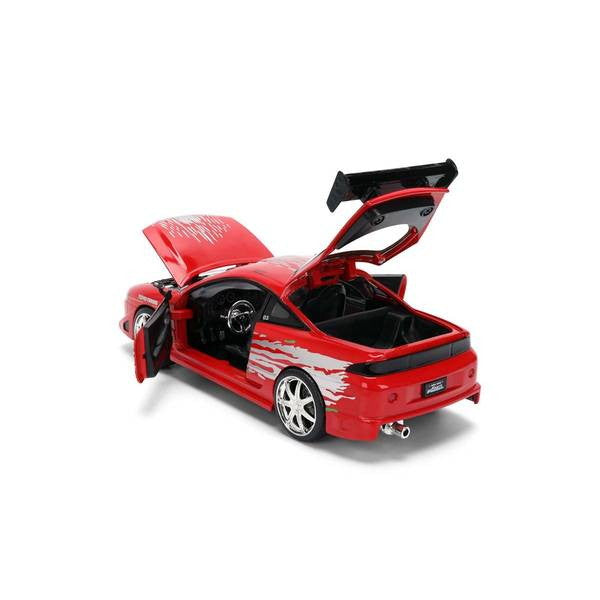 【予約安心出荷】[MDL] 1/24 F&F ミツビシ エクリプス レッド(ブライアン) ドミニク RX-7 グラフィックス ワイルド・スピード 完成品 ミニカー(JADA36815) Jada Toys(ジャダトイズ)(2025年12月)