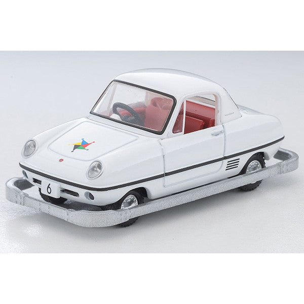 【予約安心出荷】[MDL] トミカリミテッドヴィンテージ こどもの国×TLV 1/64 ダットサン ベビイ 6号車(白)フィギュア付 完成品 ミニカー(333852) TOMYTEC(トミーテック)(2026年4月)