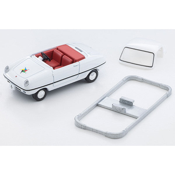 【予約安心出荷】[MDL] トミカリミテッドヴィンテージ こどもの国×TLV 1/64 ダットサン ベビイ 6号車(白)フィギュア付 完成品 ミニカー(333852) TOMYTEC(トミーテック)(2026年4月)