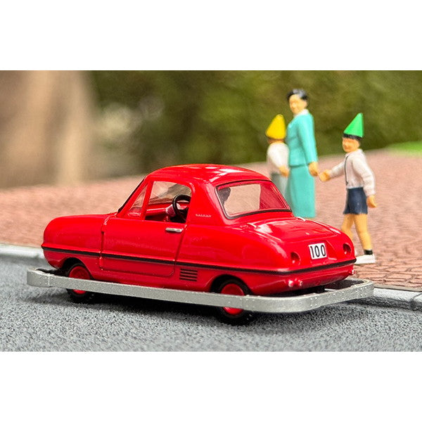 【予約安心出荷】[MDL] トミカリミテッドヴィンテージ こどもの国×TLV 1/64 ダットサン ベビイ レストア車(赤)フィギュア付 完成品 ミニカー(336624) TOMYTEC(トミーテック)(2026年4月)