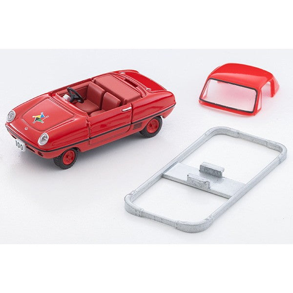 【新品】【お取り寄せ】[MDL] トミカリミテッドヴィンテージ こどもの国×TLV 1/64 ダットサン ベビイ レストア車(赤)フィギュア付 完成品 ミニカー(336624) TOMYTEC(トミーテック)(20260425)